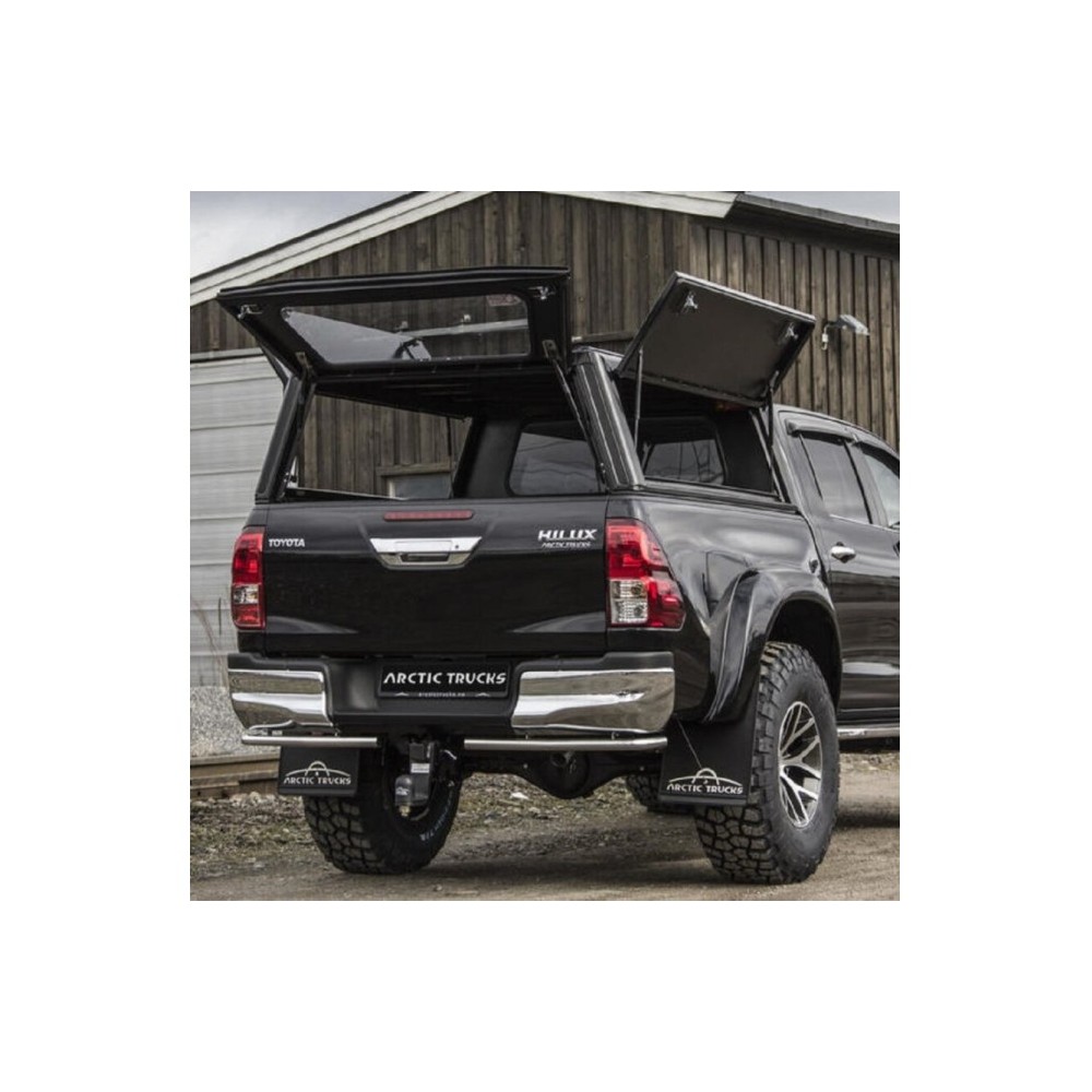 Hardtop Explorer noir Toyota Hilux Revo 2016+ Alu-Cab robuste